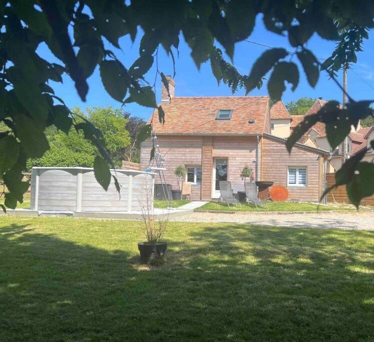 Cottage Cocooning Romantique Avec Jaccuzzi Prive Ancinnes Exterior foto