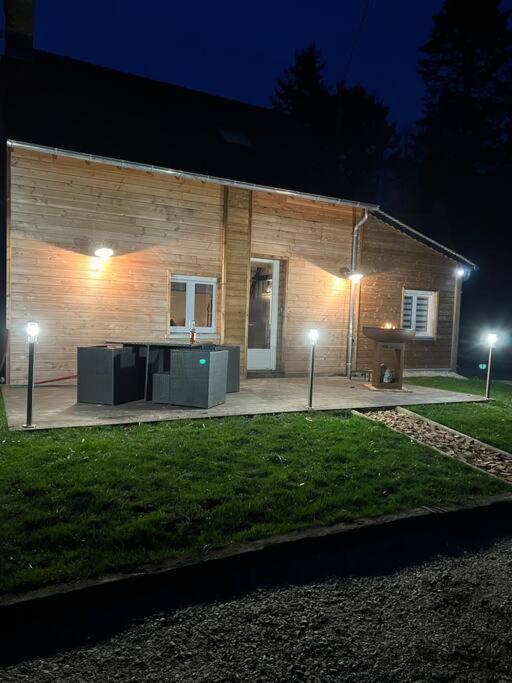 Cottage Cocooning Romantique Avec Jaccuzzi Prive Ancinnes Exterior foto